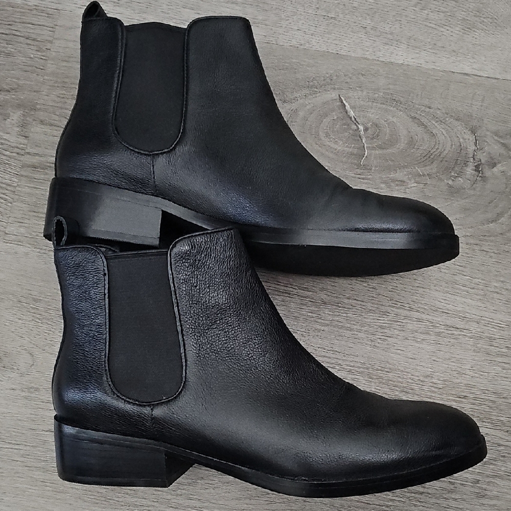 Cole Haan Landsman Black Slip-on Ankle Bootie